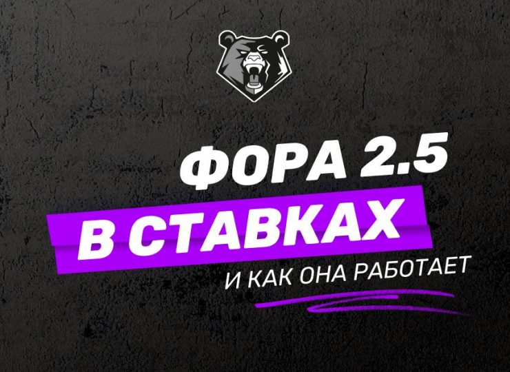 Фора 2.5 в ставках