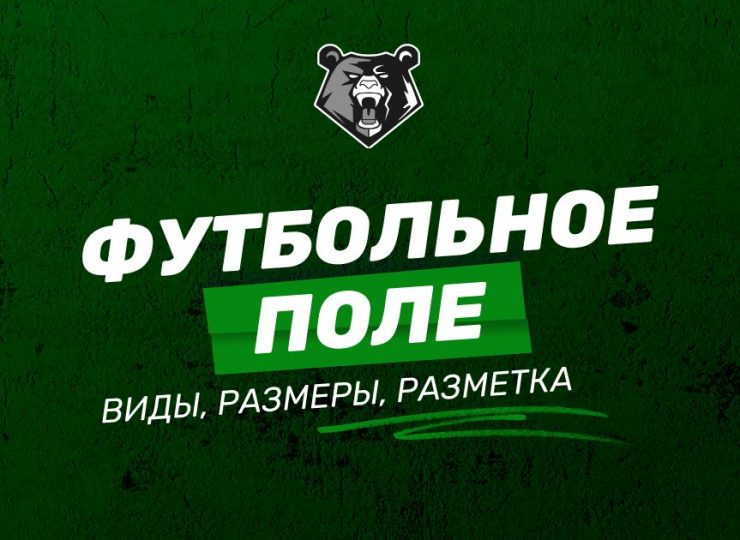 Всё о футбольном поле: виды, размеры, разметка и покрытие